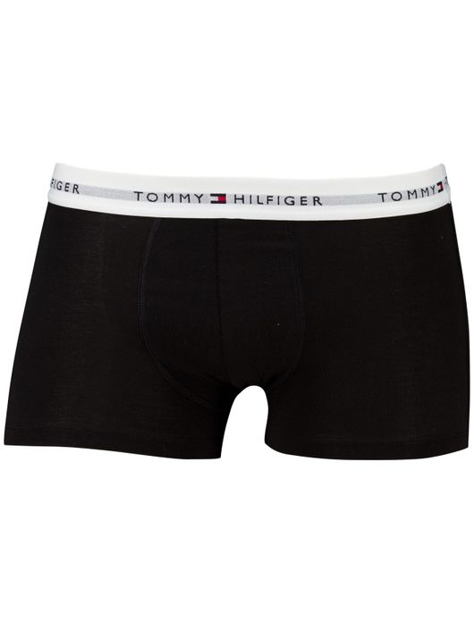 Tommy Hilfiger boxershorts 3 pack zwart wit grijs