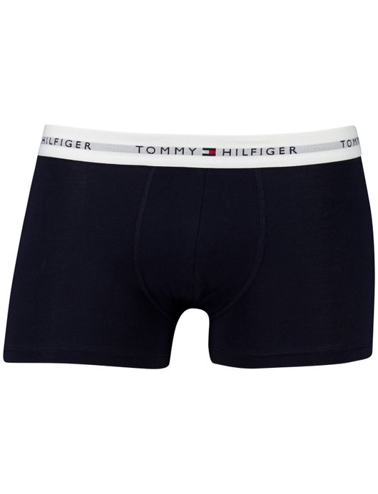 Tommy Hilfiger boxershorts zwart rood wit 3 pack katoen