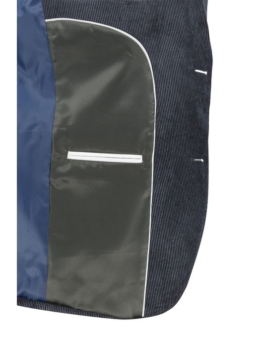 Colbert Portofino donkerblauw corduroy