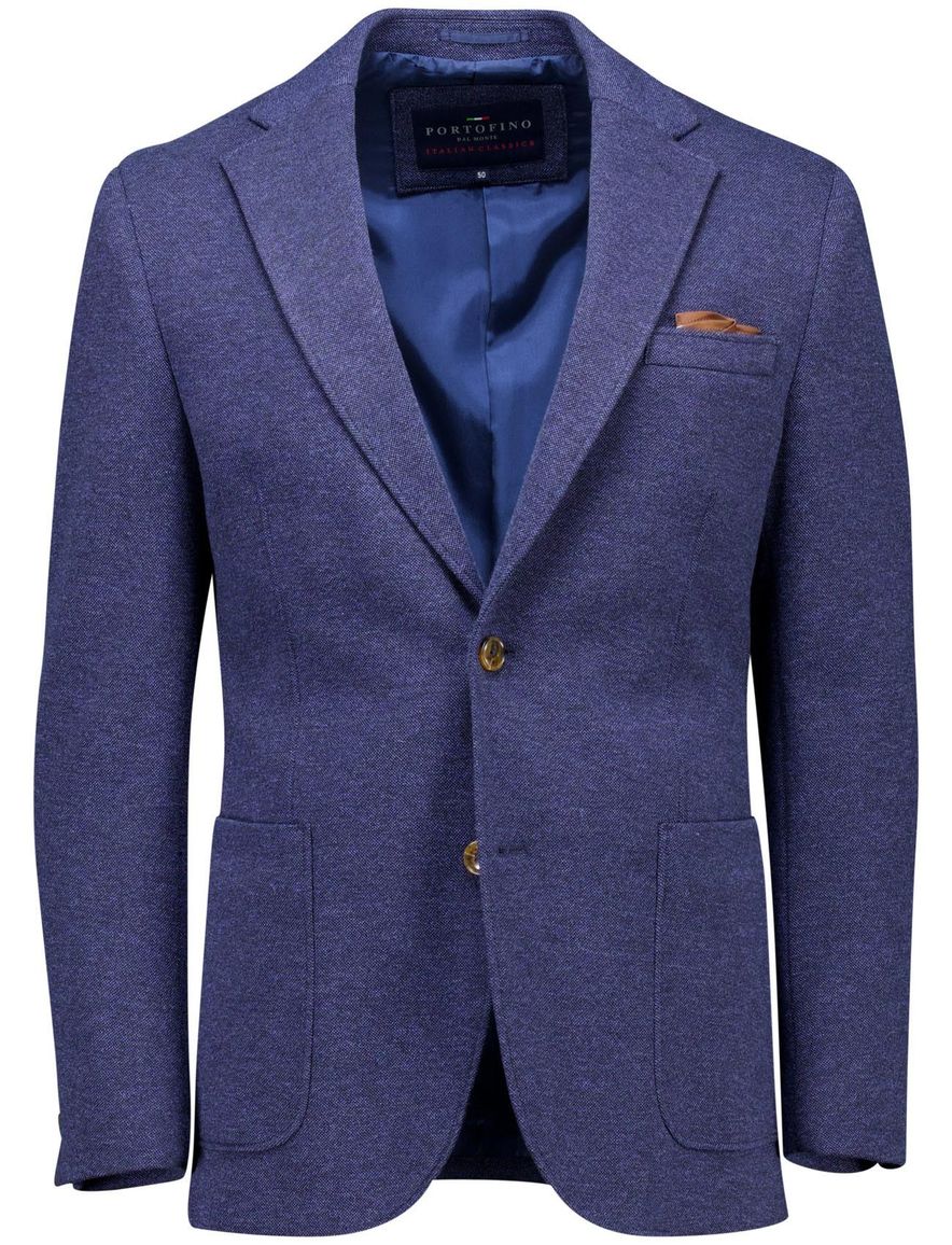 Portofino colbert donkerblauw fabric mainlining