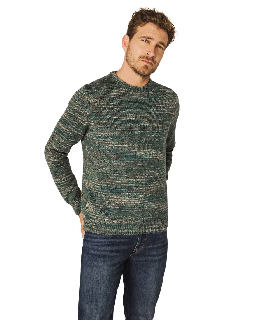 State of Art trui groen ronde hals