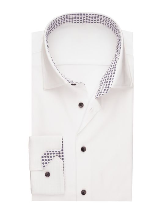 Overhemd wit Seidensticker