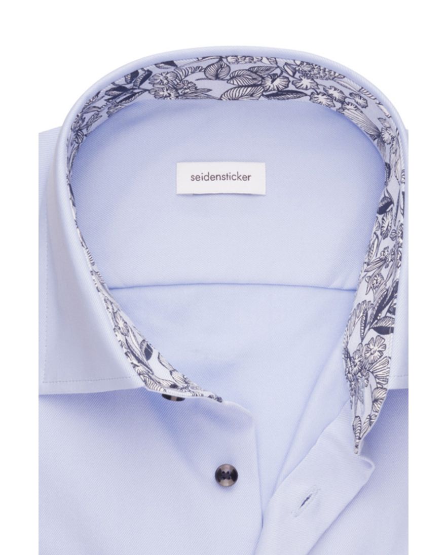 Seidensticker Regular overhemd lichtblauw normale fit