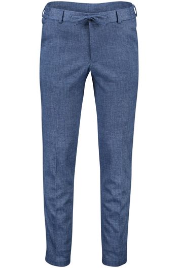 Zuitable Zuitable chino Mix & Match blauw gemêleerd slim fit