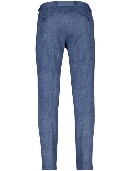 pantalon mix en match Zuitable blauw gemêleerd
