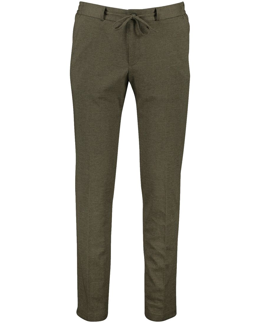 Zuitable pantalon mix en match bruin slim fit