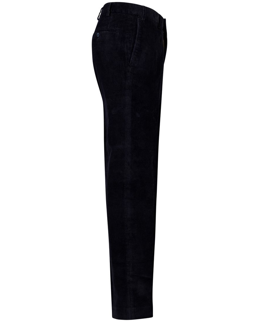 Hiltl Pantalon katoen donkerblauw corduroy