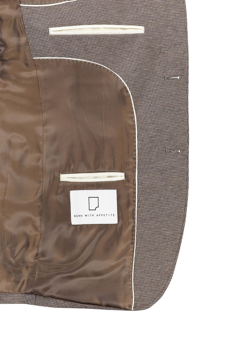 bruine colbert Born with Appeitite Fame Birds Eye geruit