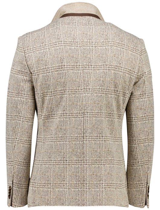 Born With Appetite colbert beige geruit