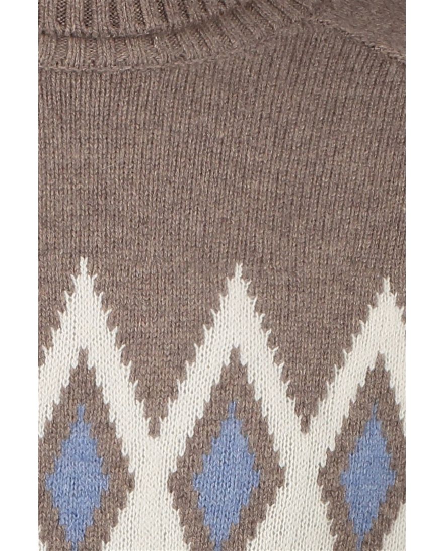 Born with appetite coltrui bruin wol normale fit