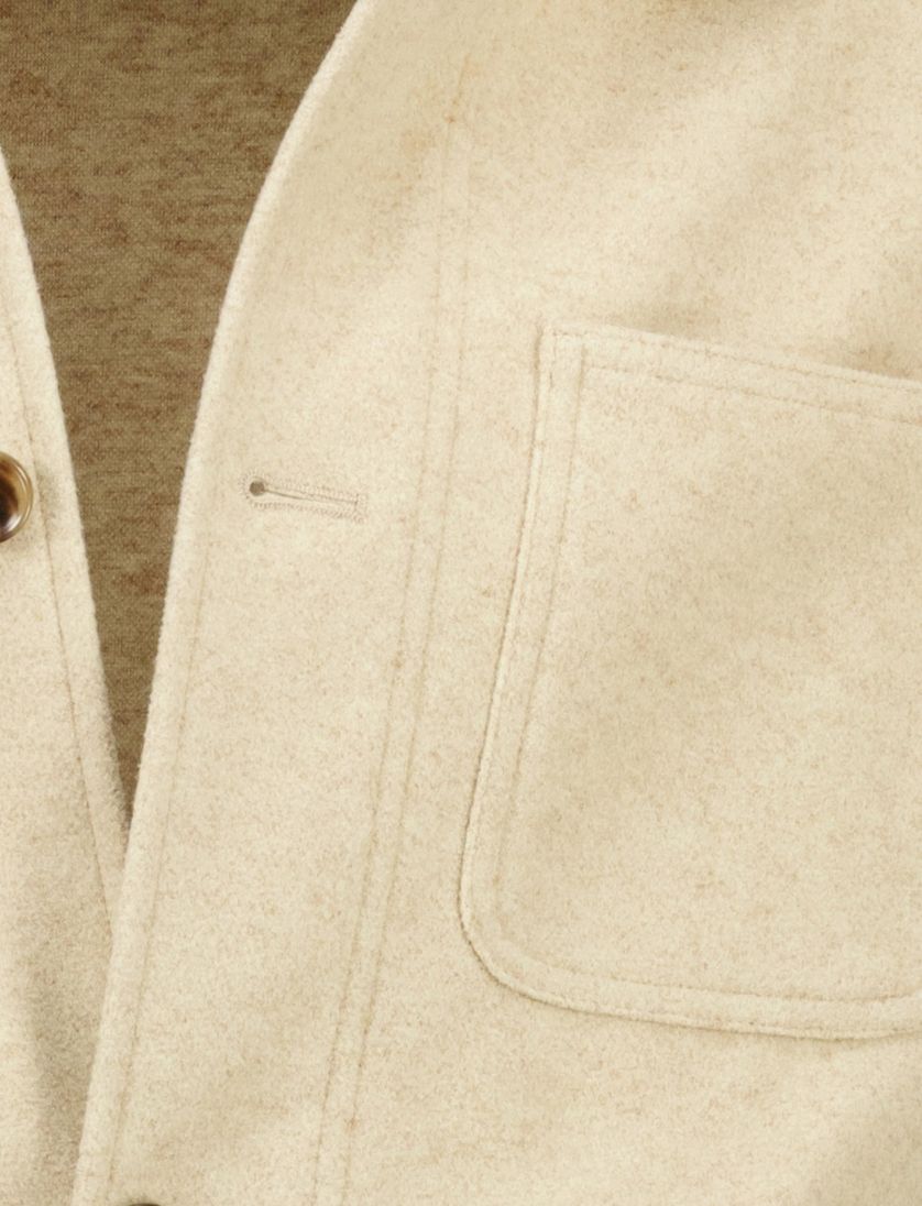 overshirt Born With Appetite beige