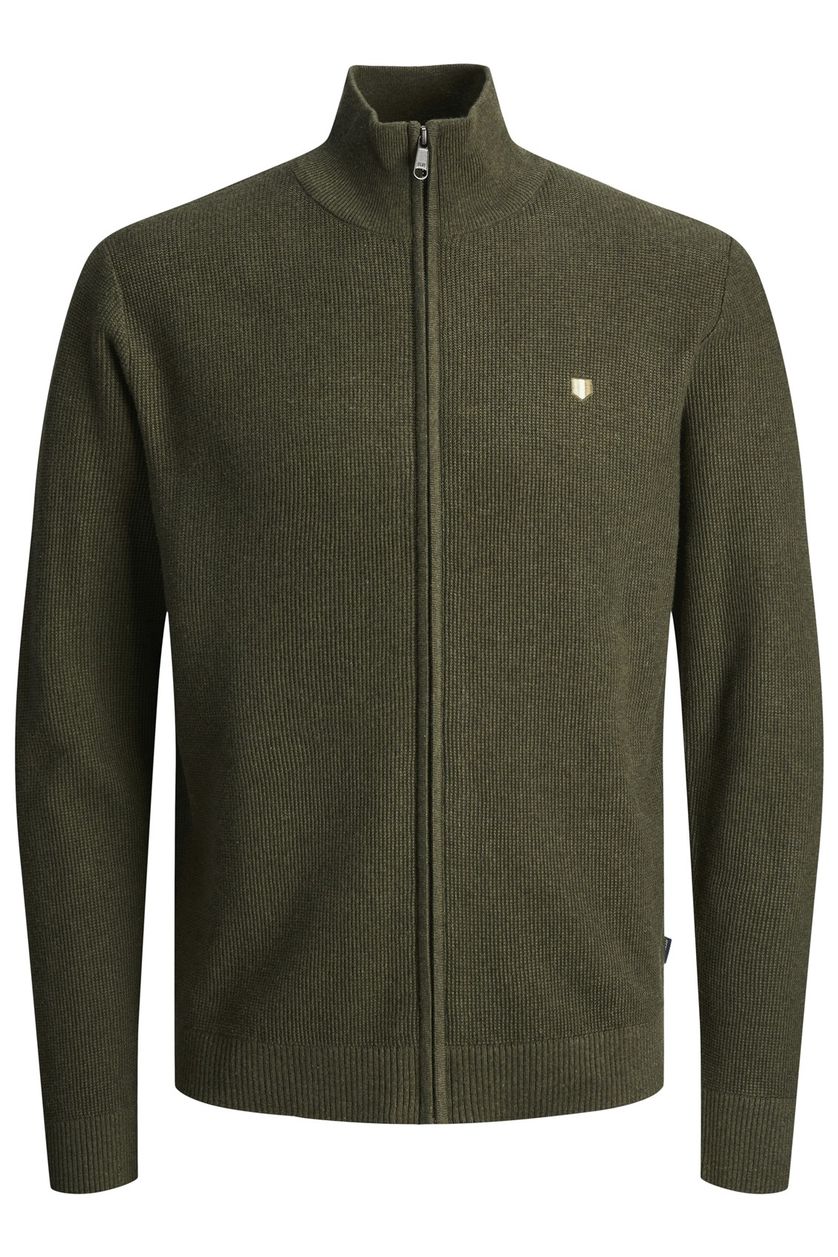 Jack & Jones Plus Size vest groen katoen