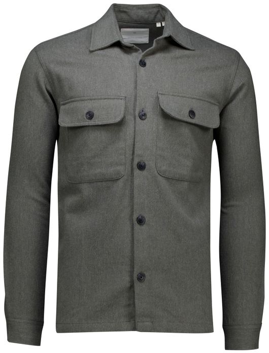Jack & Jones overshirt groen katoen