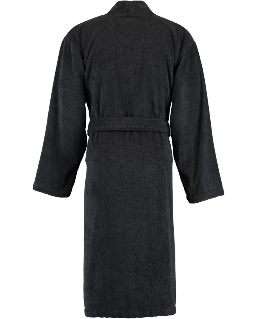 badjas Cawö antraciet effen