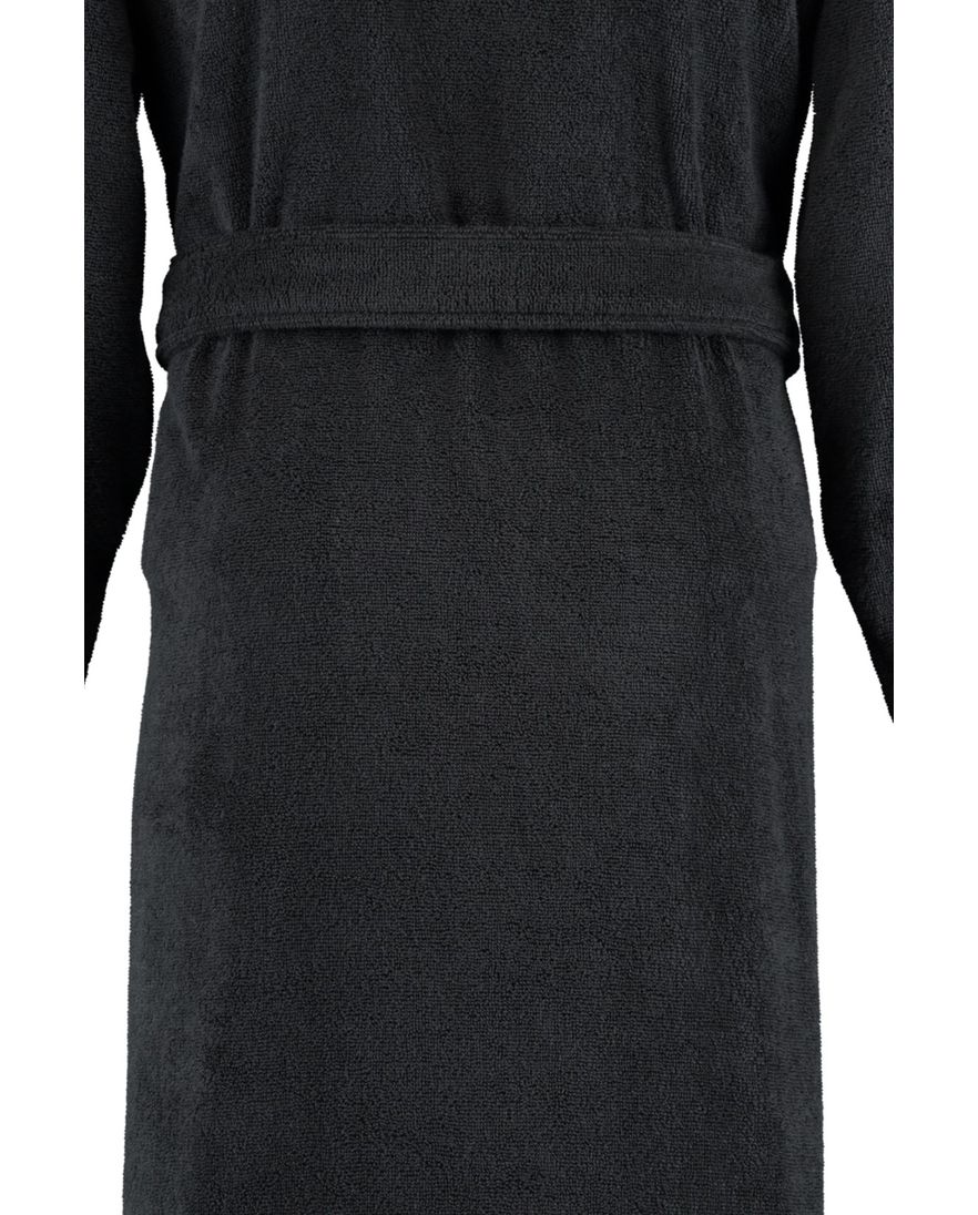 badjas Cawö antraciet effen