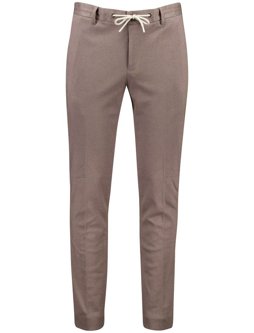 Blue Industry pantalon chino bruin elastische band