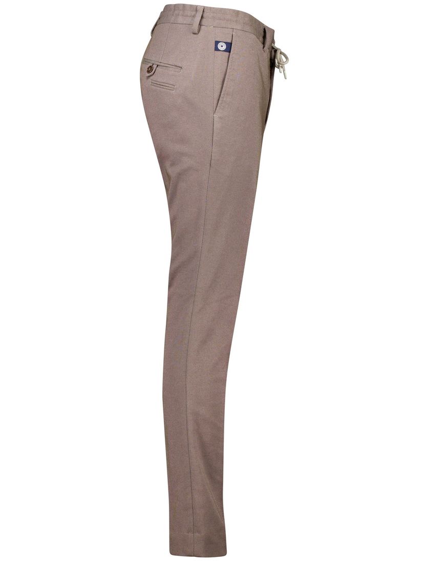 Blue Industry pantalon chino bruin elastische band