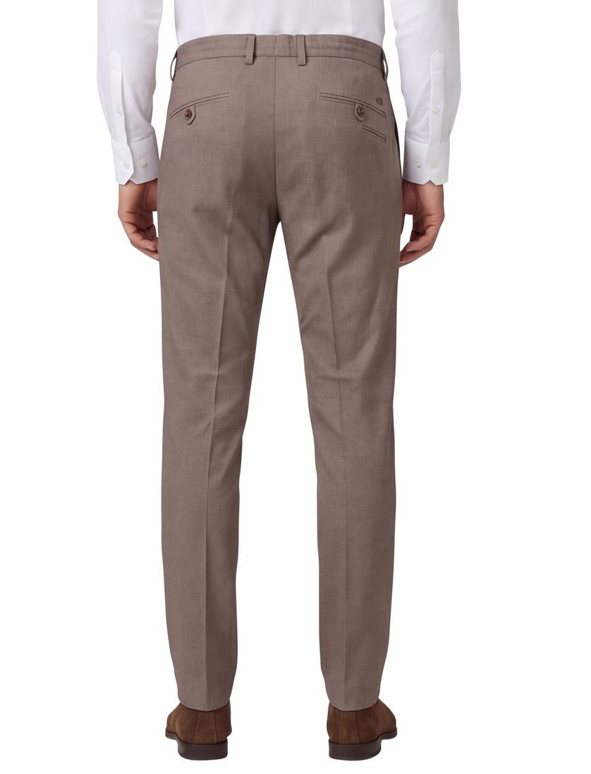 Blue Industry pantalon chino bruin elastische band