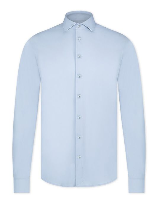 Blue Industry overhemd lichtblauw modern fit Non Iron