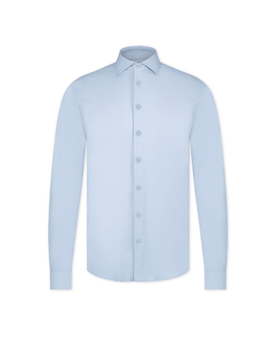 Blue Industry overhemd Non Iron lichtblauw modern fit