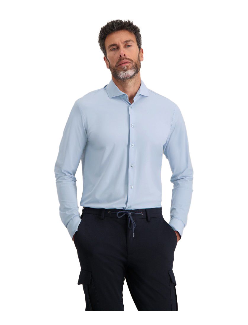 Blue Industry overhemd lichtblauw Non Iron modern fit