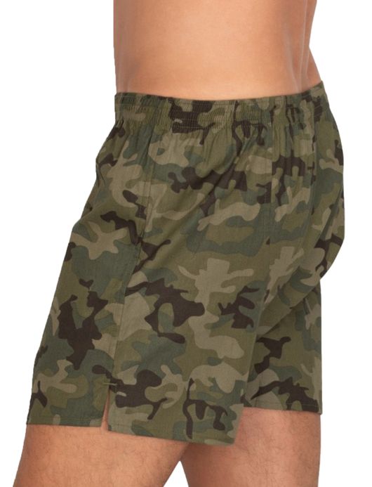 DEAL boxershort legergroen katoen