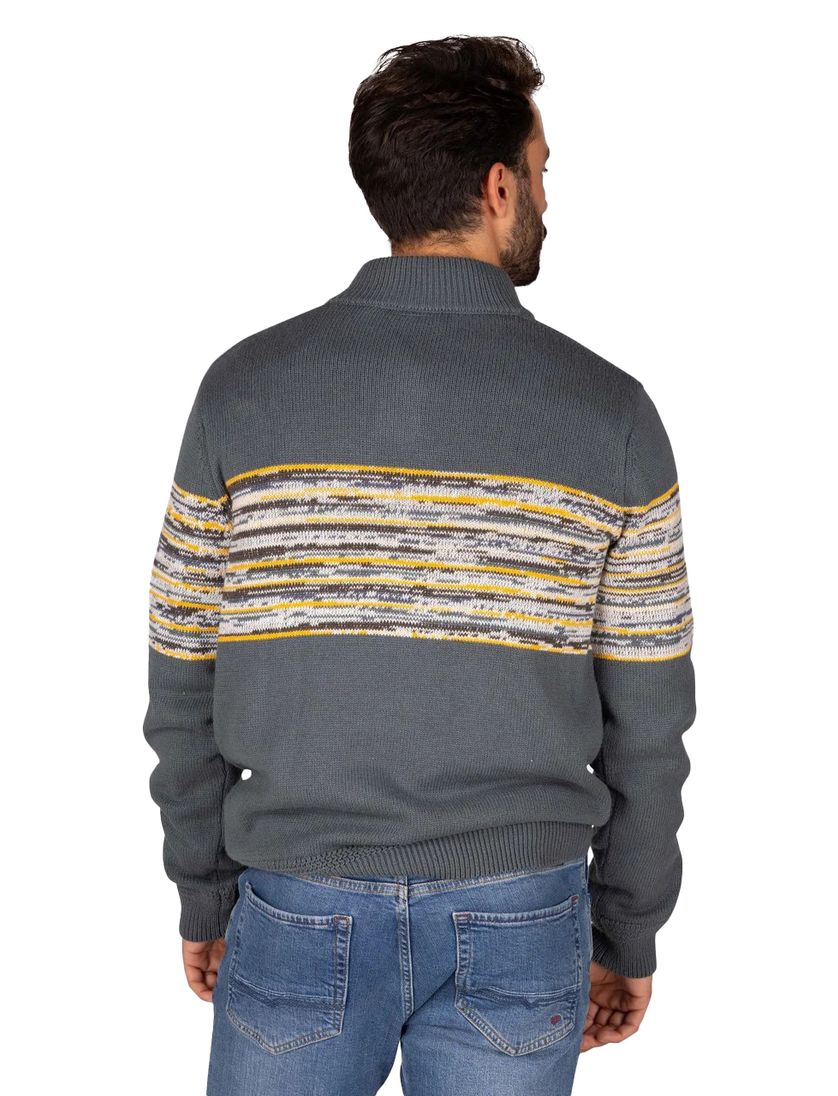 NZA trui met knopen Miles groen