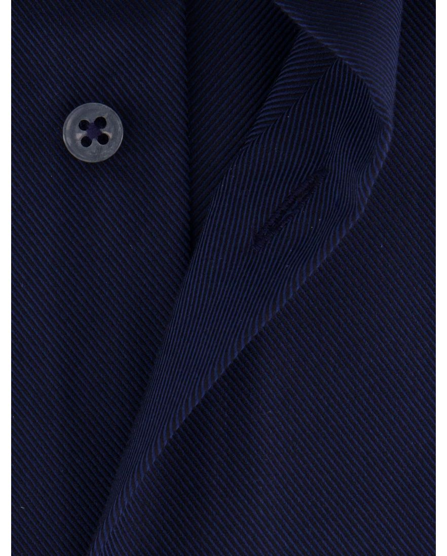 Eterna overhemd Comfort Fit donkerblauw strijkvrij