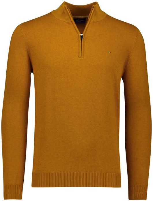 Half zip trui Portofino oker