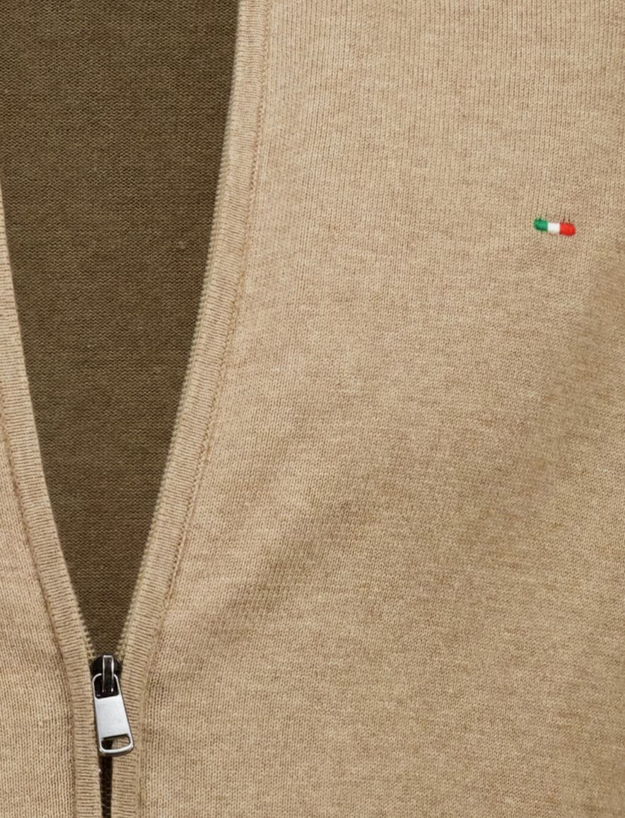 Portofino vest Zince camel