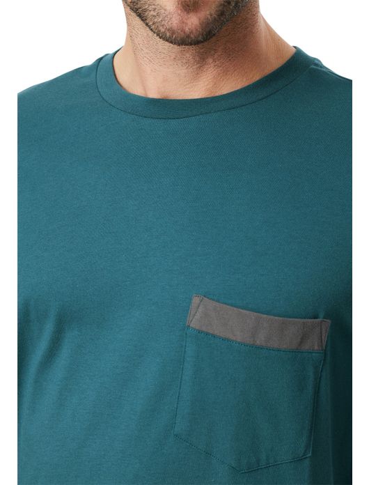 Pyjama groen Schiesser