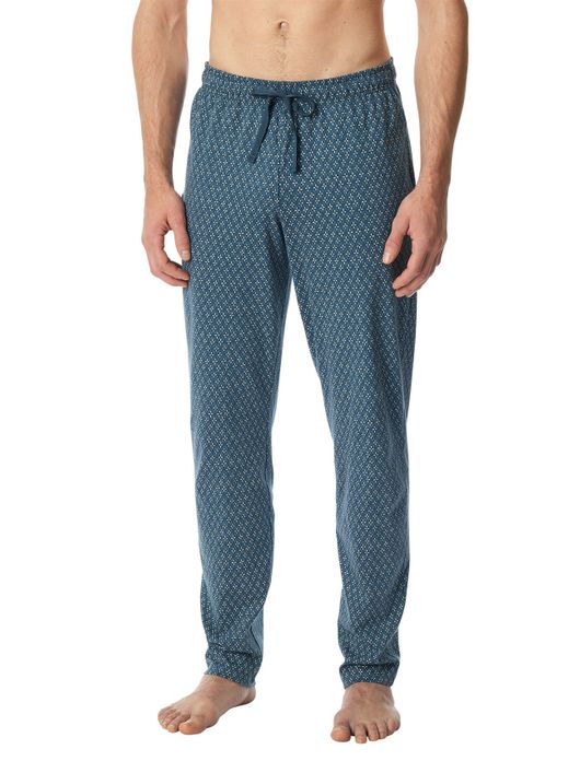 Pyjamabroek blauw Schiesser