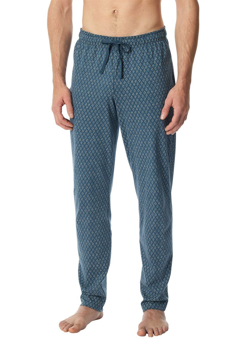 Pyjamabroek blauw Schiesser