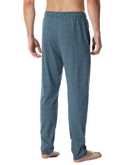 Pyjamabroek blauw Schiesser