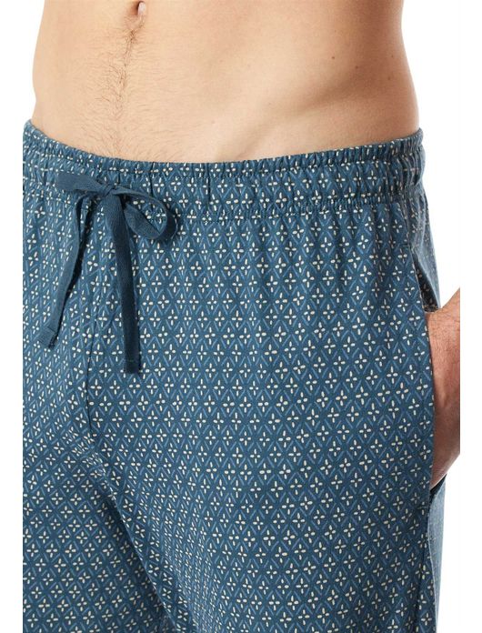 Pyjamabroek blauw Schiesser