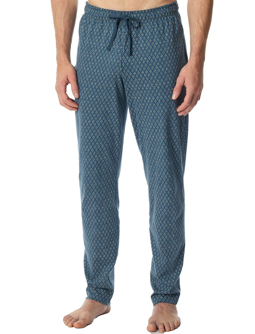 Pyjamabroek blauw Schiesser