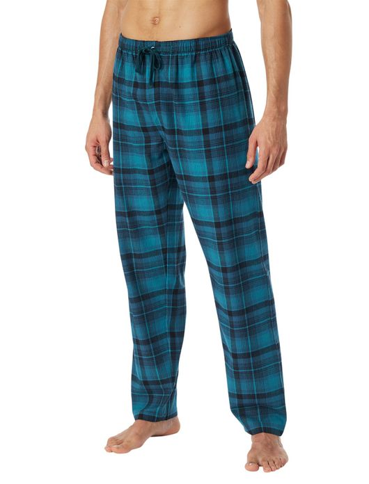 Pyjamabroek blauw Schiesser