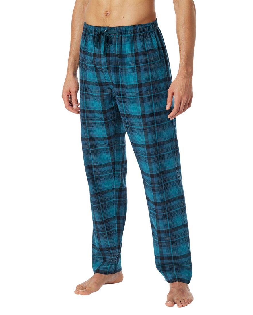 Schiesser pyjamabroek blauw geruit