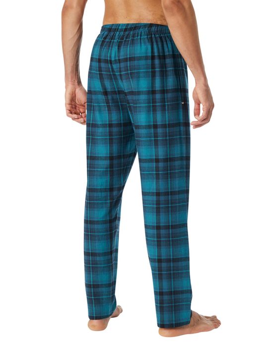 Pyjamabroek blauw Schiesser