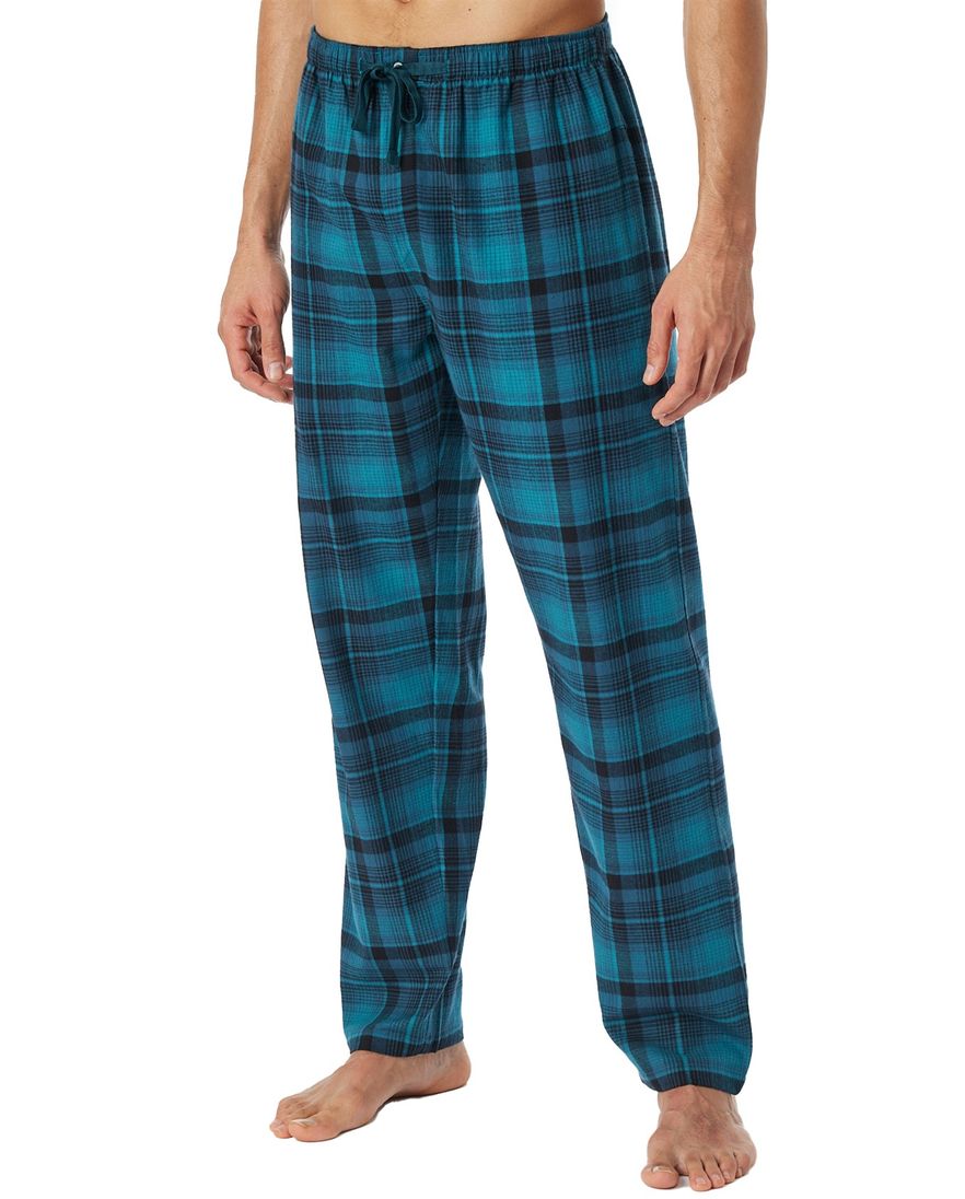 Schiesser pyjamabroek blauw geruit