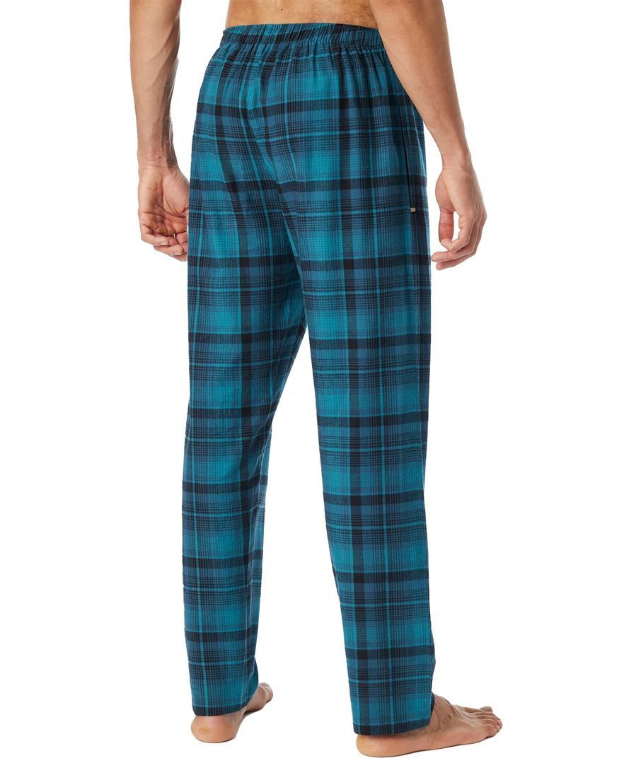 Schiesser pyjamabroek blauw geruit