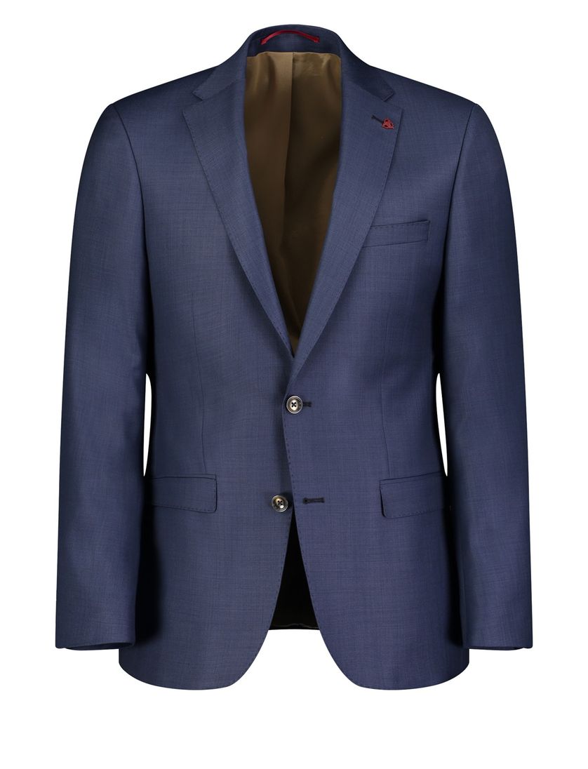 Roy Robson colbert mix en match donkerblauw virgin wol