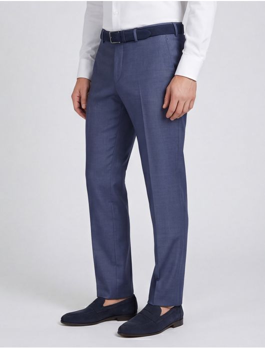 Roy Robson pantalon mix en match blauw