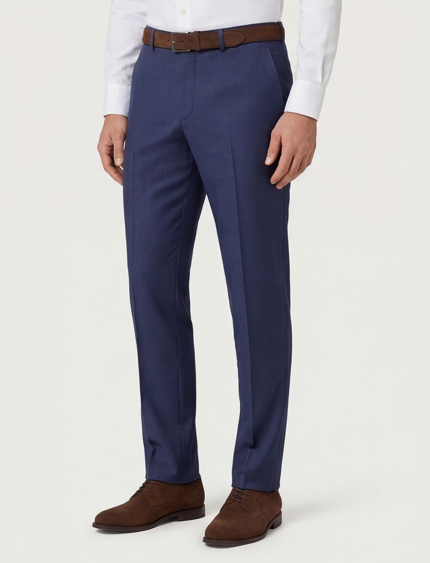 Roy Robson pantalon Slim Fit mix en match donkerblauw