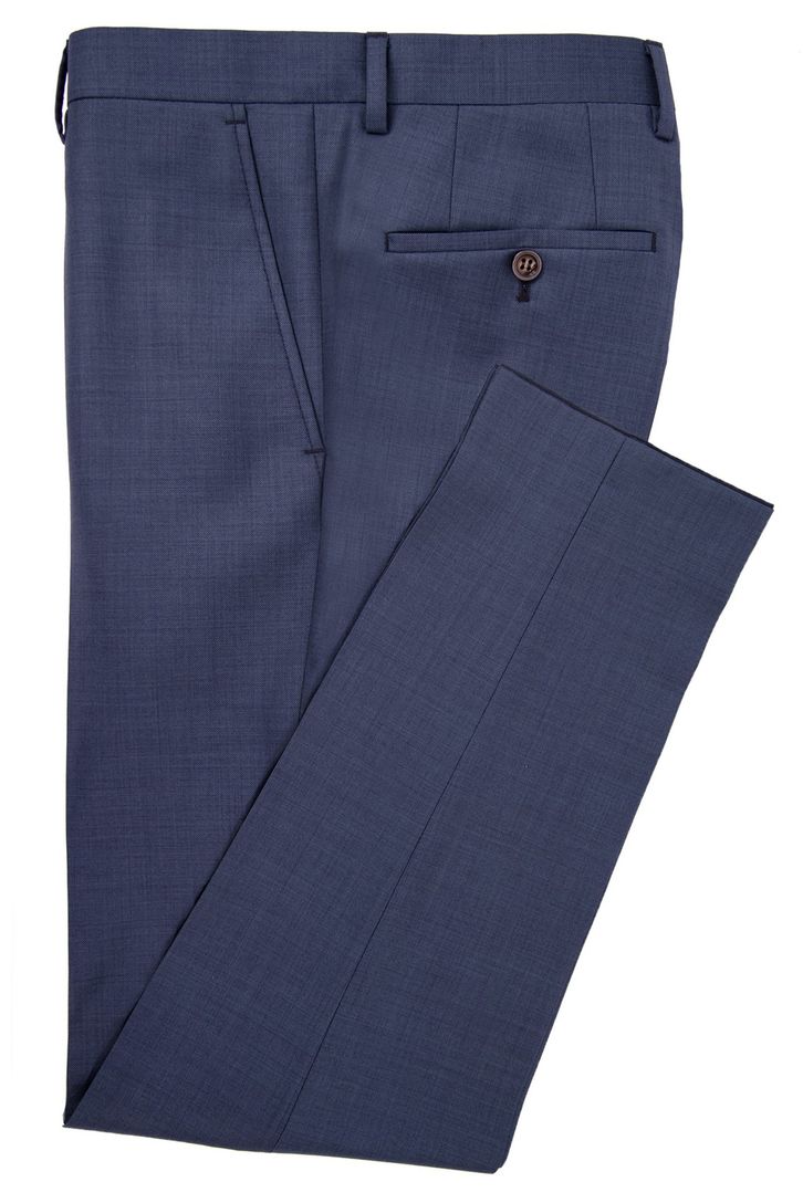 Roy Robson pantalon Slim Fit mix en match donkerblauw
