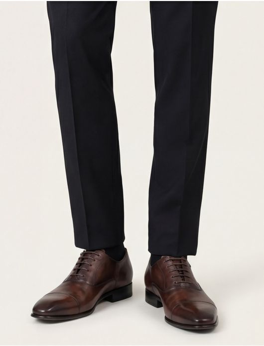 Van Bommel nette schoenen bruin kalfsleer