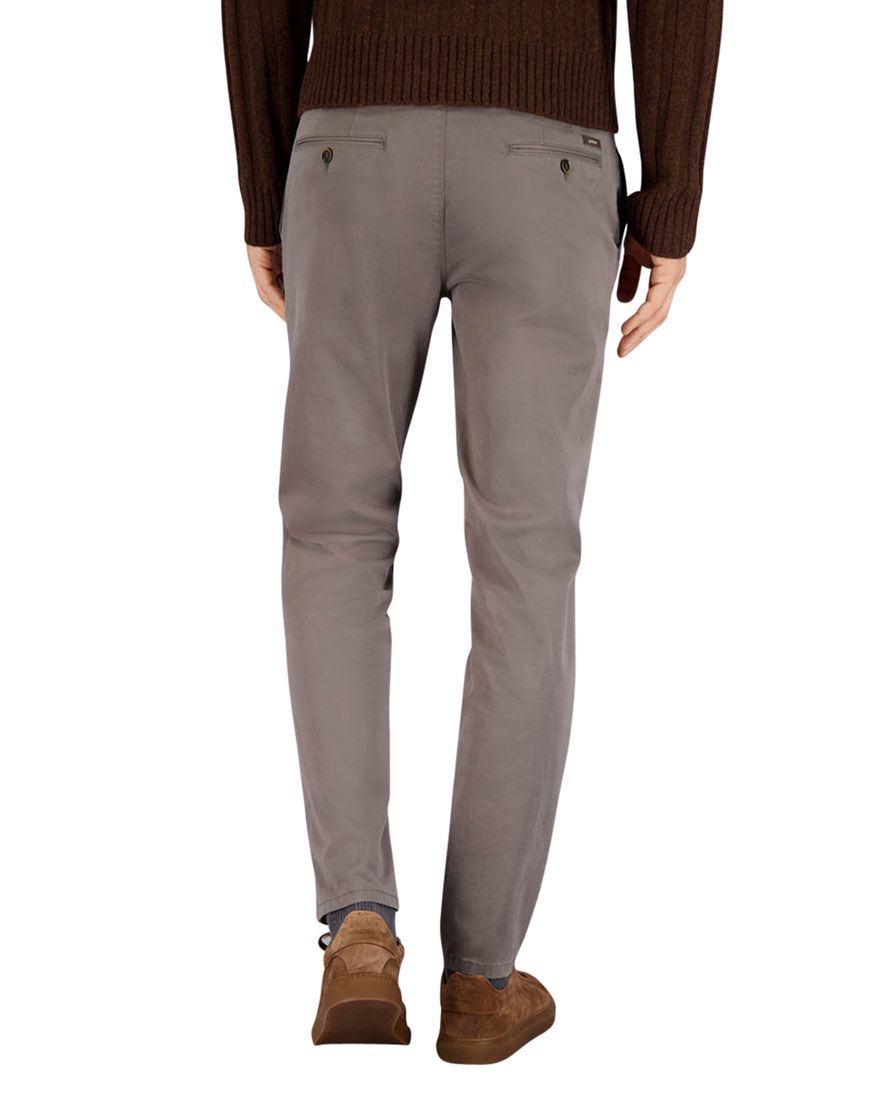 Gardeur Benito bruin pantalon katoen Modern Fit