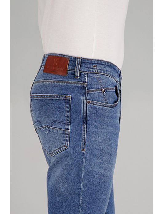 Gardeur jeans Bennet 5-pocket blauw