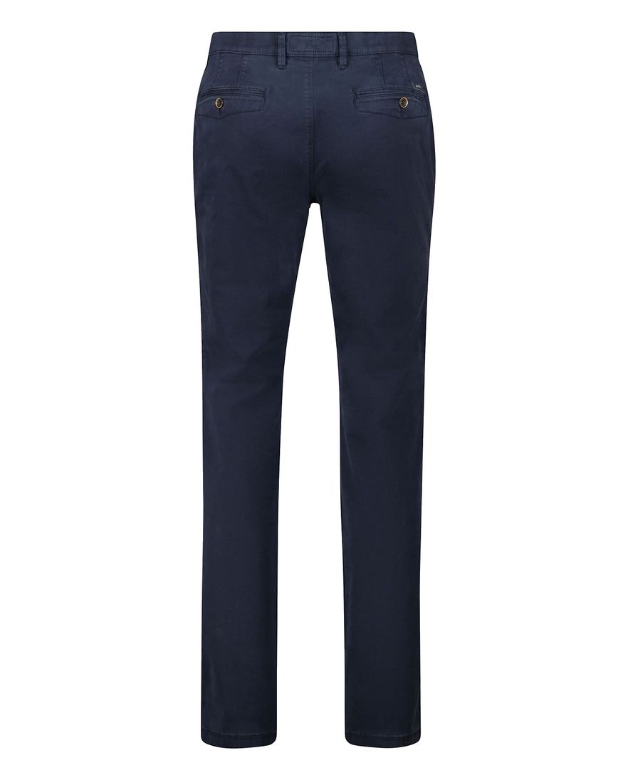 Gardeur pantalon Seven slim Fit navy katoen