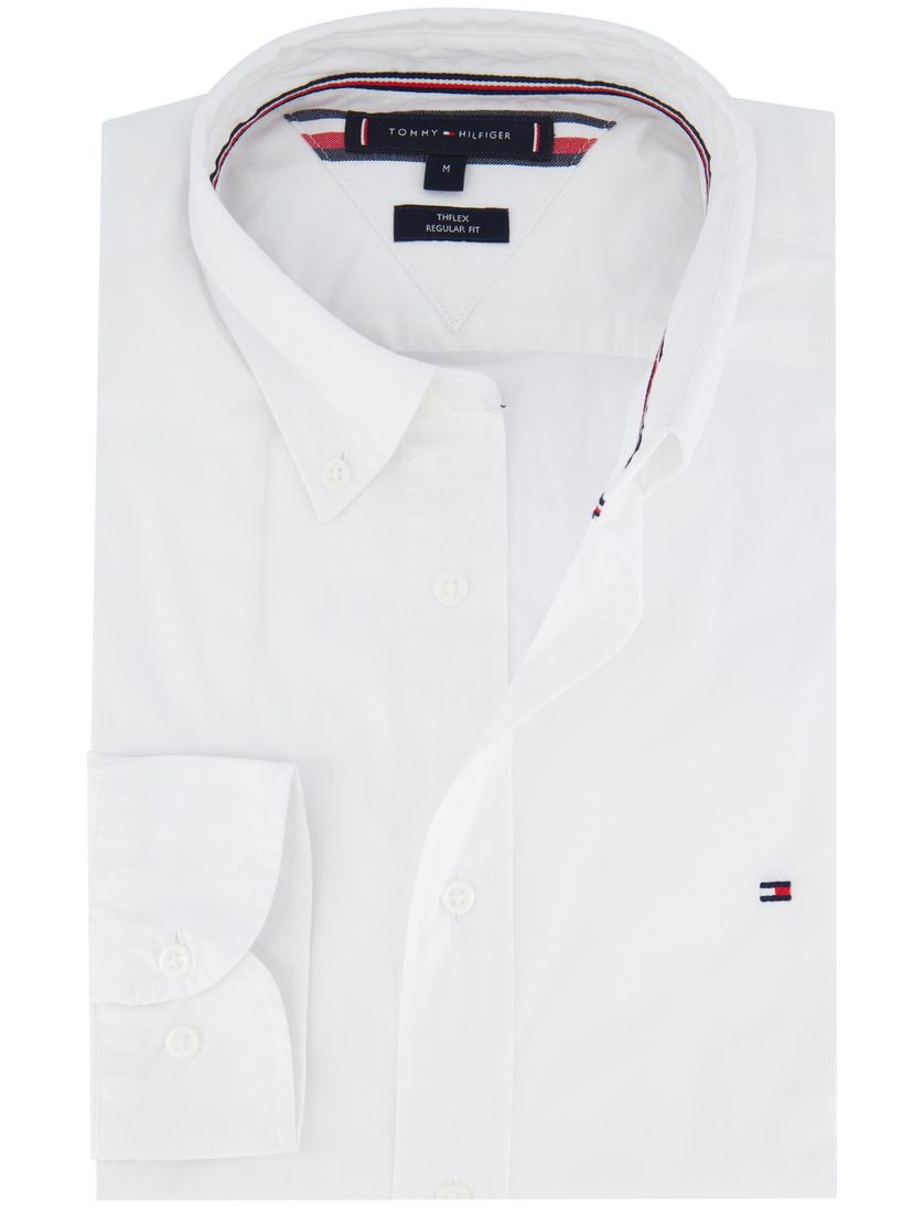 business overhemd Tommy Hilfiger wit